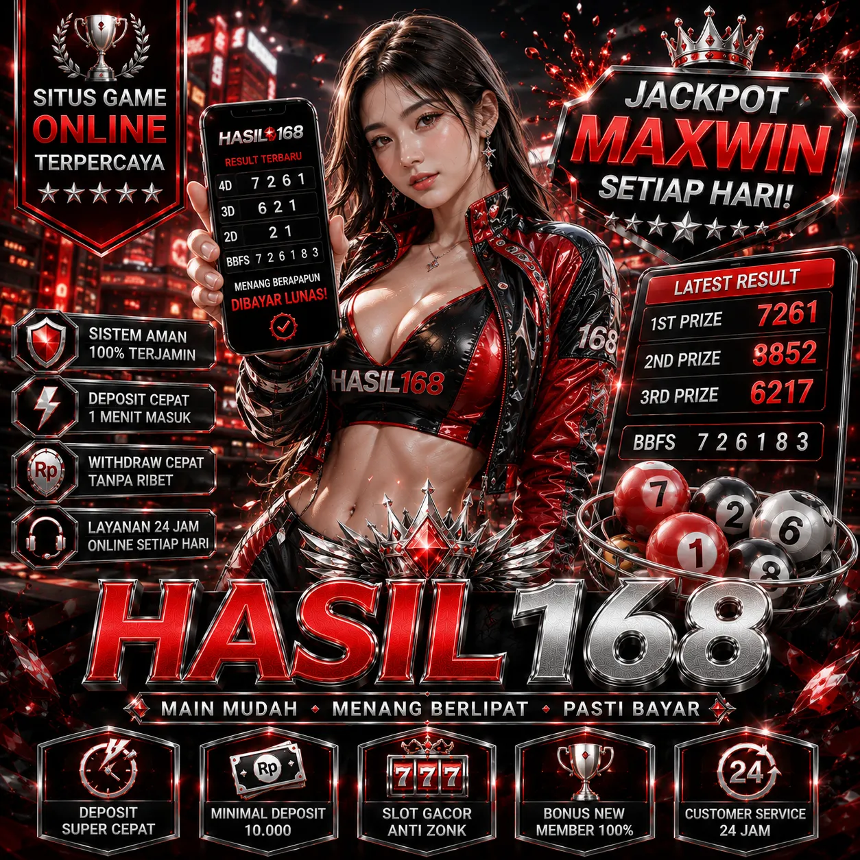 HASIL168Banner